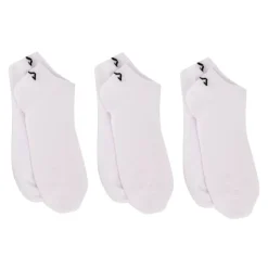 FILA Chaussettes invisibles lot de 3 Homme BLANC Clearance