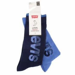 LEVI'S Chaussettes lot de 2 bleu regular Homme BLEU CLAIR Best