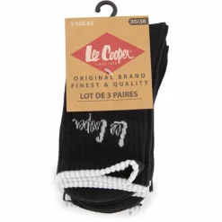 LEE COOPER Chaussettes lot x3 t27-30 Enfant NOIR Outlet