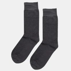 TORRENTE Chaussettes motifs à rayures Homme GRIS Sale