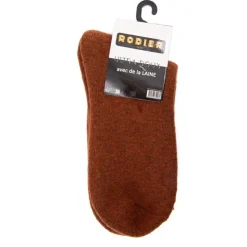 RODIER Chaussettes ultra douces salamata Femme MARRON CLAIR Clearance