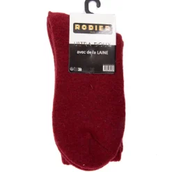 RODIER Chaussettes ultra douces salamata Femme BORDEAUX Clearance