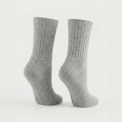 BURTON OF LONDON Chaussettes ultra doux chacha Femme GRIS CLAIR New
