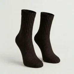 BURTON OF LONDON Chaussettes ultra doux chacha Femme NOIR