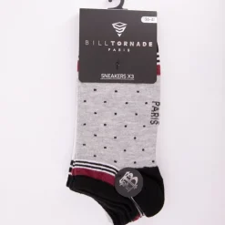 BILL TORNADE Chaussettes x3 36/42 fantaisie 11088 Femme MULTICOLORE