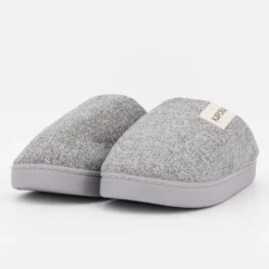 KAPORAL Chausson amelien épais intérieur fourré Homme GRIS Discount