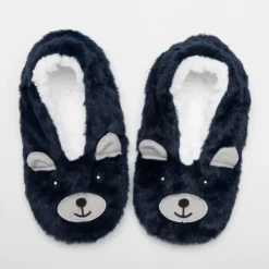 CHANTAL THOMASS Chausson animal fanetina Femme BLEU FONCE Sale