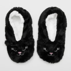 CHANTAL THOMASS Chausson animal fanetina Femme NOIR