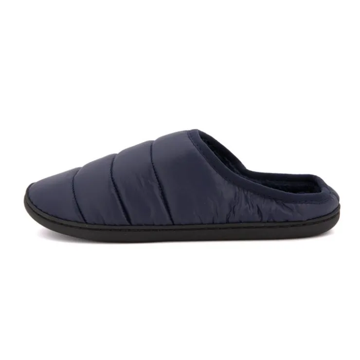 LEE COOPER Chausson matelassé doublé fausse fourrure Oceano Homme BLEU FONCE Sale