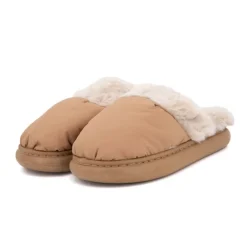 CHANTAL THOMASS Chausson tissu intérieur fourré Sirine Elinara semelle contrastée Femme MARRON New