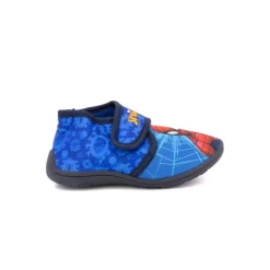 TOM & KIDDY Chaussons à Scratch Spider-Man Enfant BLEU Hot