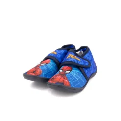 TOM & KIDDY Chaussons à Scratch Spider-Man Enfant BLEU Hot