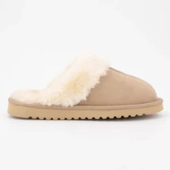 LOVETT Chaussons fourrés Femme BEIGE Outlet