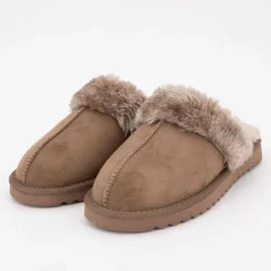 LOVETT Chaussons fourrés Femme MARRON