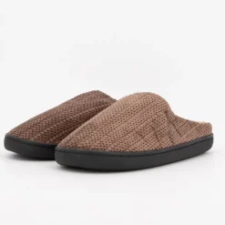 TORRENTE Chaussons épais à motifs geométriques Homme MARRON Outlet