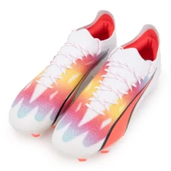 PUMA Chaussures de football ultra ultimate FG/AG WN'S Mixte BLANC New