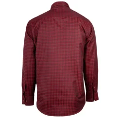 BILL TORNADE Chemise à carreaux col 34 regular fit Homme ROUGE Outlet