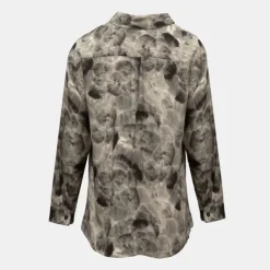 PLEASE Chemise à motif fluide Femme GRIS Online