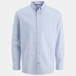 JACK & JONES Chemise à rayures infinity oxford coton Homme BLEU Online