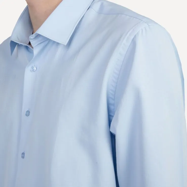 JEAN-LOUIS SCHERRER Chemise albert unie Homme BLEU CIEL Hot