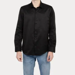 JEAN-LOUIS SCHERRER Chemise albert unie Homme NOIR Outlet