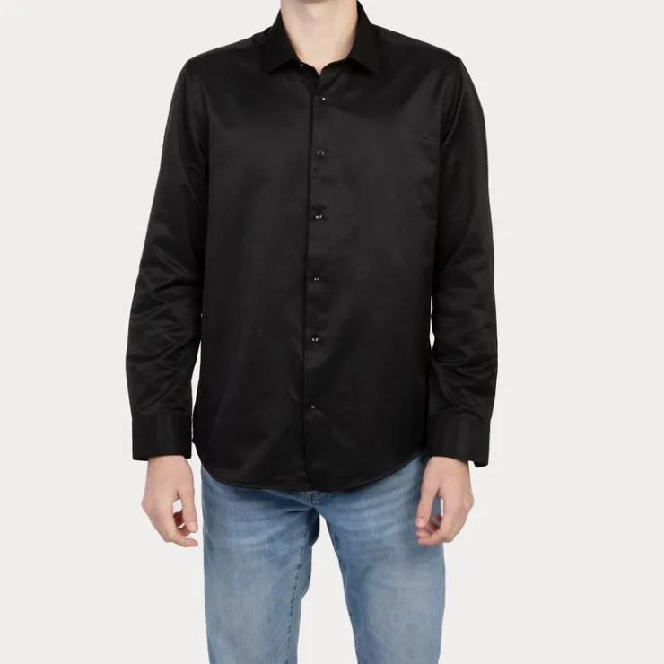 JEAN-LOUIS SCHERRER Chemise albert unie Homme NOIR Outlet