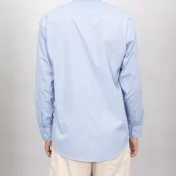 BILL TORNADE Chemise ciel texturée coton Homme BLEU Sale