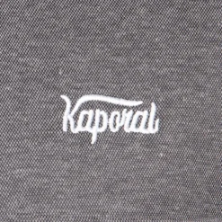 KAPORAL Chemise chinée Netanel boutons clips Homme GRIS FONCE Online