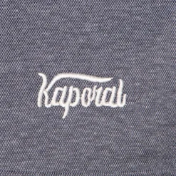 KAPORAL Chemise chinée Netanel boutons clips Homme BLEU FONCE Clearance