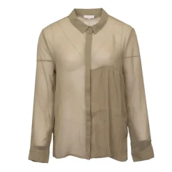 JOSEPH 'IN Chemise chloe black js24-104-02 Femme KAKI Discount