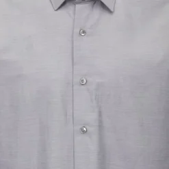 JEAN-LOUIS SCHERRER Chemise ciel 04 albert 17020 Homme GRIS New