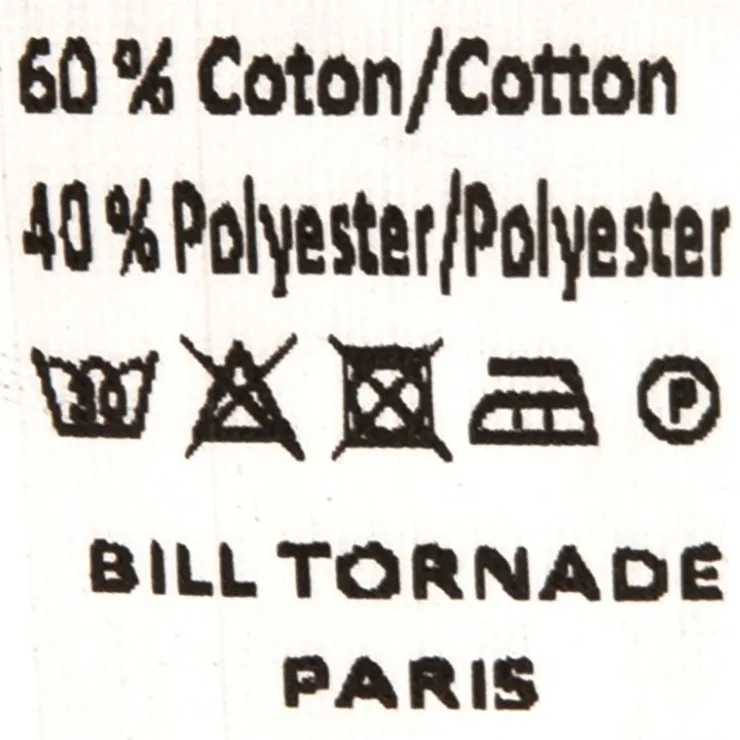 BILL TORNADE Chemise classique coton à enfiler Homme NOIR Online