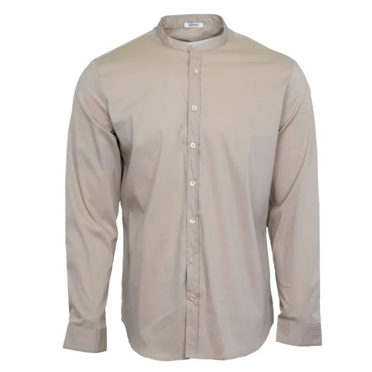 IMPERIAL Chemise classique coton Homme BEIGE Online