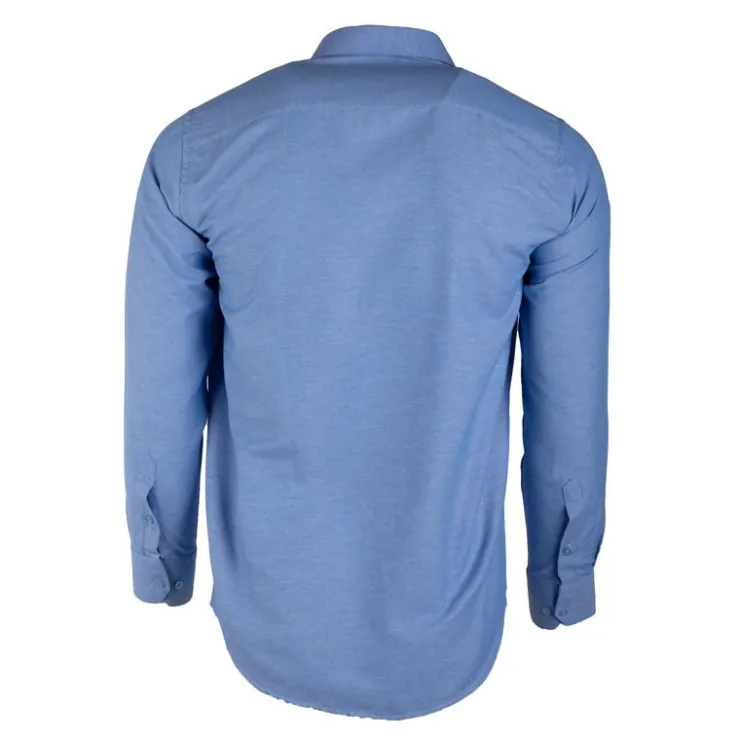 BILL TORNADE Chemise classique droite Homme BLEU Discount