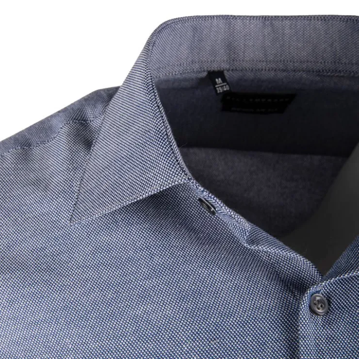 BILL TORNADE Chemise classique droite Homme BLEU PETROLE Discount