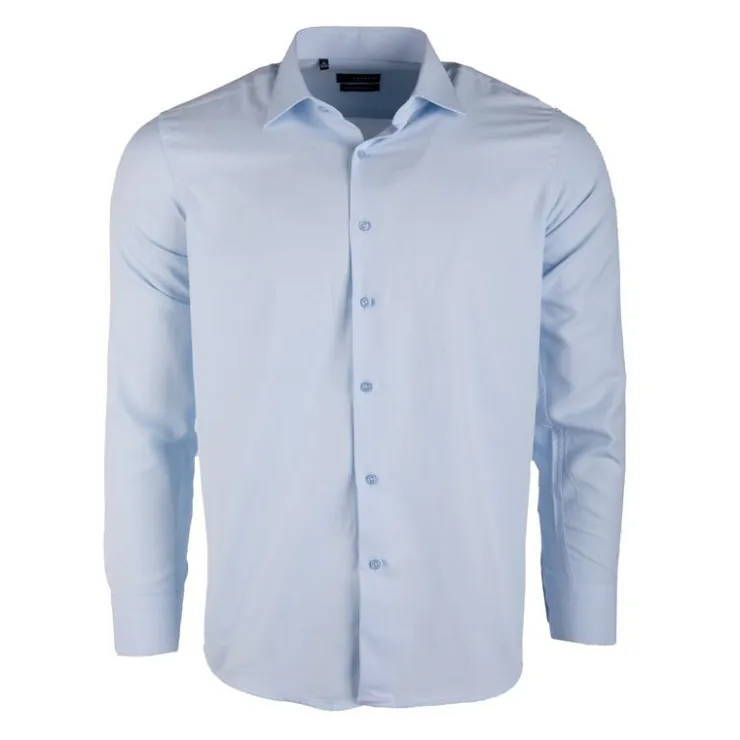 BILL TORNADE Chemise classique droite Homme BLEU CIEL