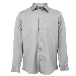 BILL TORNADE Chemise classique droite Homme GRIS Outlet