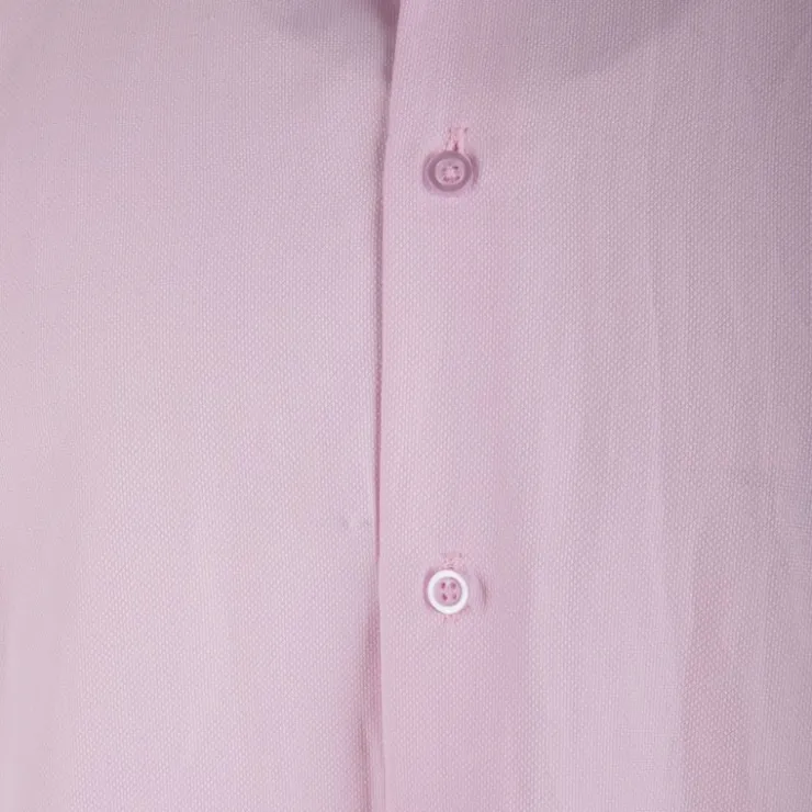 BILL TORNADE Chemise classique droite Homme ROSE Outlet