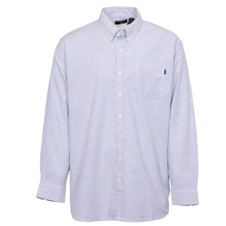 DOCKERS Chemise col à boutons avec motifs rayures Homme BLEU CLAIR Hot