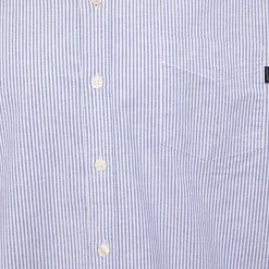 DOCKERS Chemise col à boutons avec motifs rayures Homme BLEU CLAIR Hot