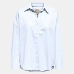 ONLY Chemise coton soregon bright white Femme BLANC Hot