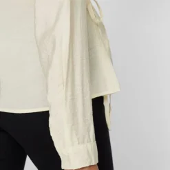 VILA Chemise couleur unie dogma birch regular Femme BLANC ECRU Outlet