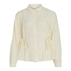 VILA Chemise couleur unie dogma birch regular Femme BLANC ECRU Outlet