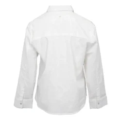 DEELUXE 74 Chemise en lin orana avec coeur brodé jaune Femme BLANC ECRU Hot