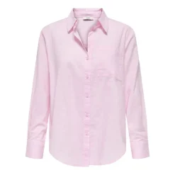 JDY Chemise fluide Kimie regular coton Femme ROSE CLAIR Best