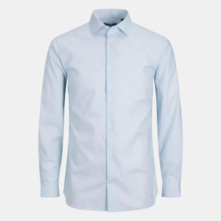 JACK & JONES Chemise formelle ajustée parker slim fit Homme BLEU CLAIR Outlet