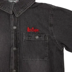 LEE COOPER Chemise jean denim gris foncé Enfant GRIS FONCE Outlet