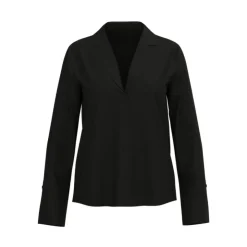 OBJECT Chemise légère sally col à revers v Femme NOIR Best