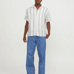 JACK & JONES Chemiseà manches courtes cabana sergé Homme BLANC Online