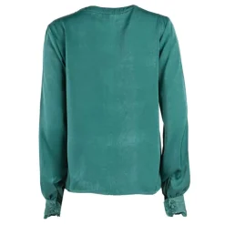 ONLY Chemise manches longues Femme VERT FONCE New